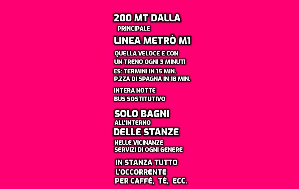 B&B Metro' Central Line Rome Exterior photo